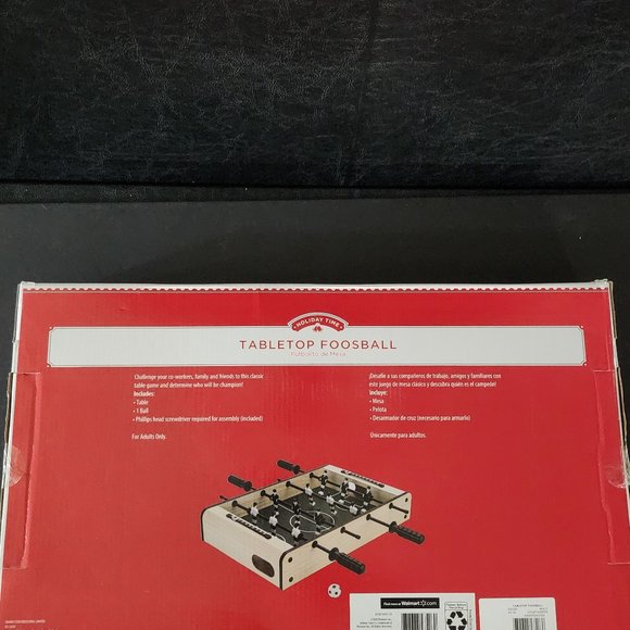 Holiday Time Tabletop Foosball Game Brand New Seal Box - Picture 7 of 9